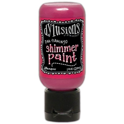 Dylusions - Shimmer Paint  «Pink Flamingo» 1oz